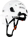 Construction Safety Helmet with Visor for Men - ABS Hard Hat