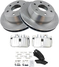 TRQ Rear Brake Pad & Rotor Kit for 2002-2006 Chevrolet Silverado