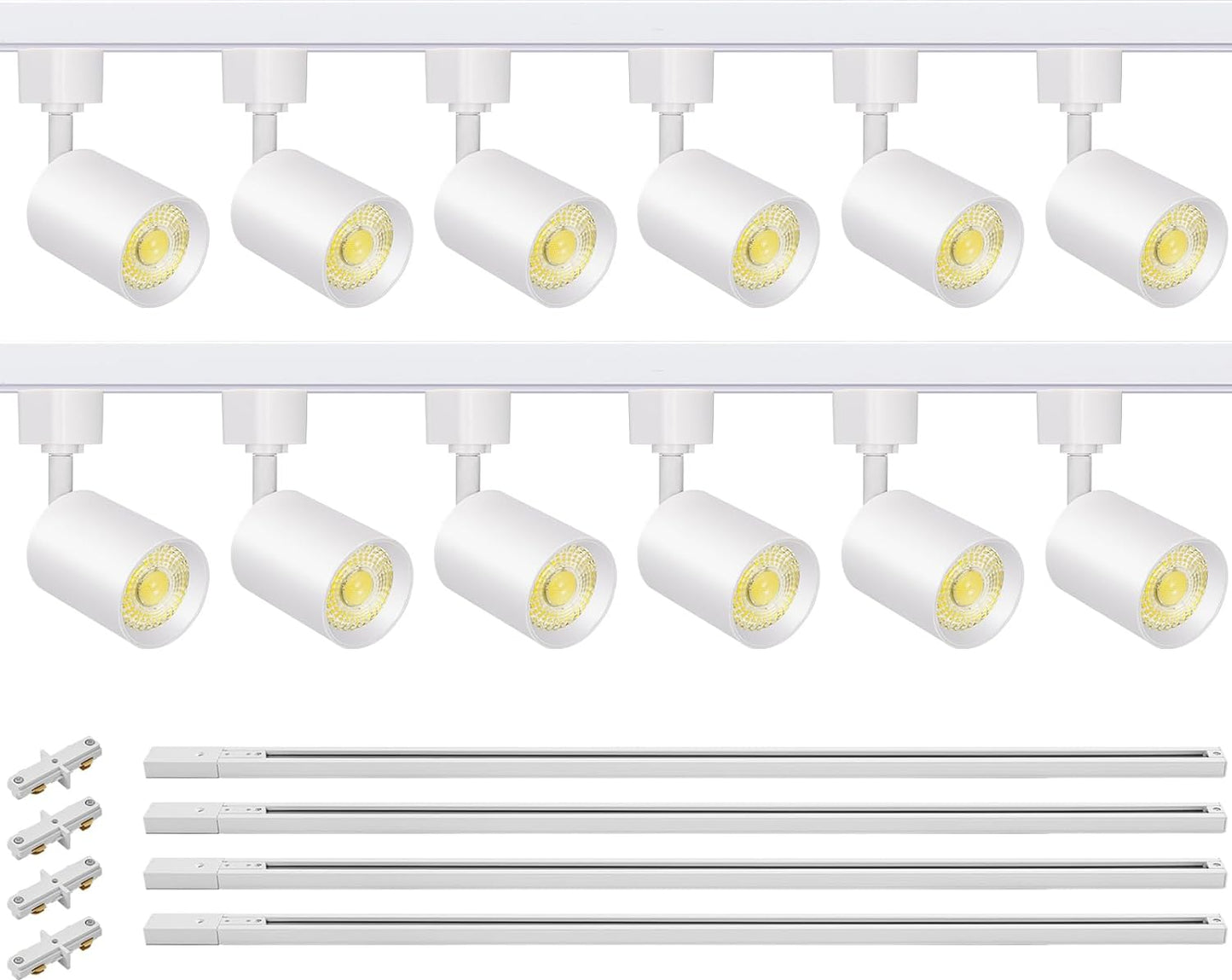 VANoopee 12-Light LED Track Lighting Kit for Modern Spaces