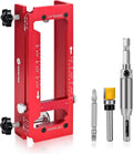 Door Hinge Jig Aluminum Alloy Template Kit - Precision Mortise Jig