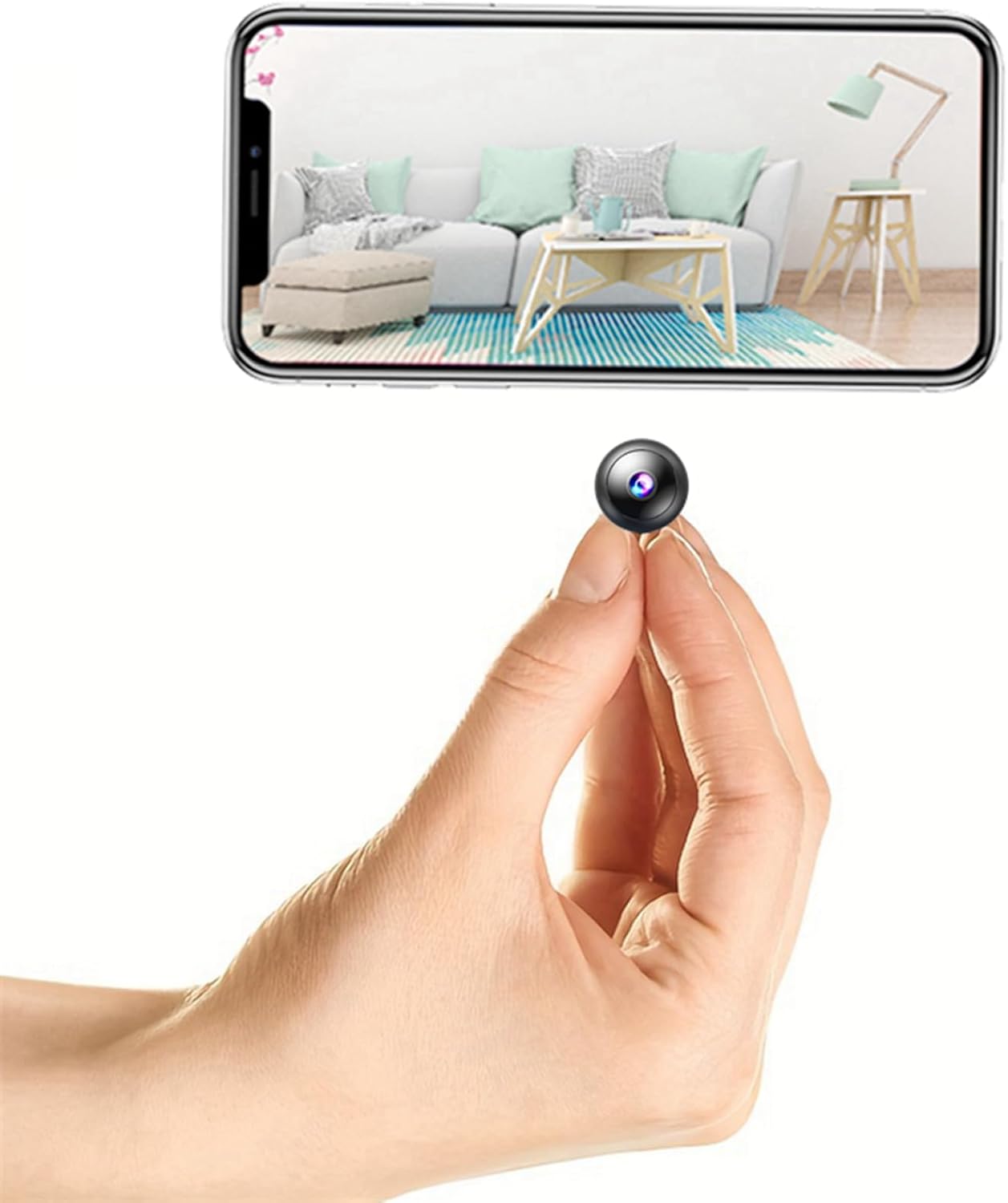 Mini Spy Camera: Night Vision, Motion Detection