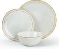 Aegean Dinnerware Set for 6 - Handmade Stoneware, Scratch Resistant