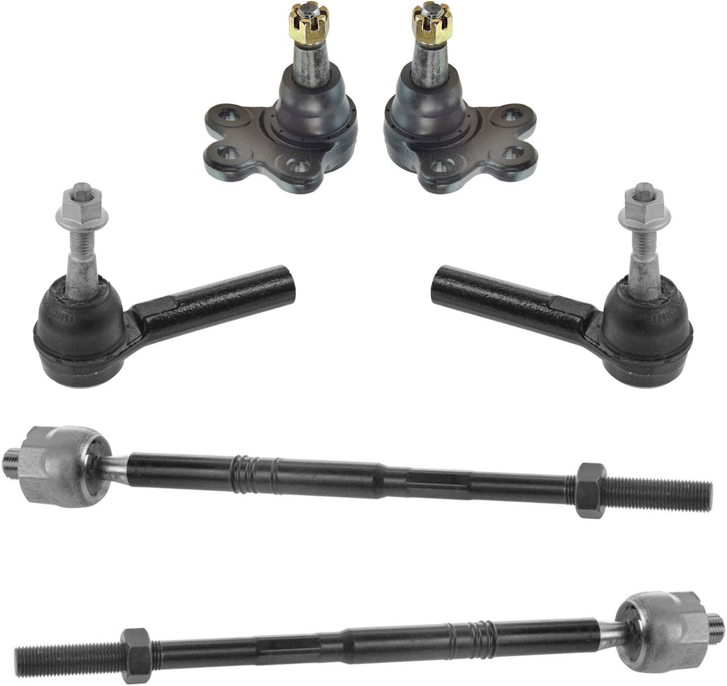 TRQ Front Steering & Suspension Kit for Chevrolet Equinox 2010-2017