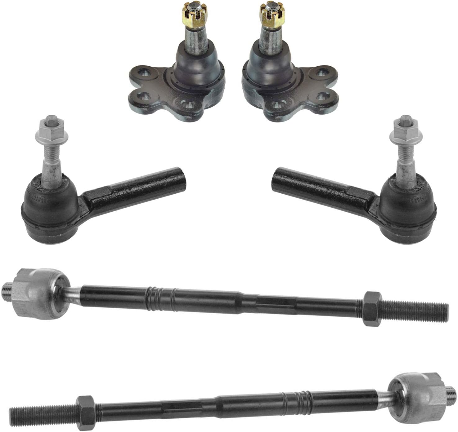 TRQ Front Steering & Suspension Kit for Chevrolet Equinox 2010-2017