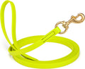 20ft Safety Yellow Biothane K9 Working Dog Leash - Waterproof Long