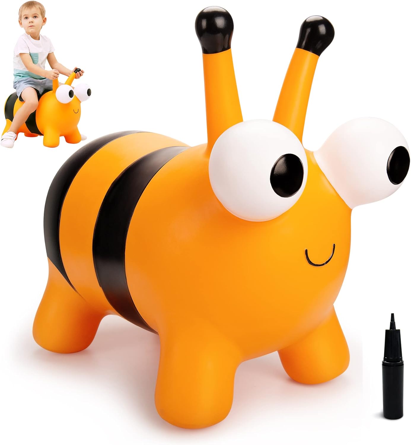Bouncy Bee Hopper for Toddlers - Fun Inflatable Jumping Toy