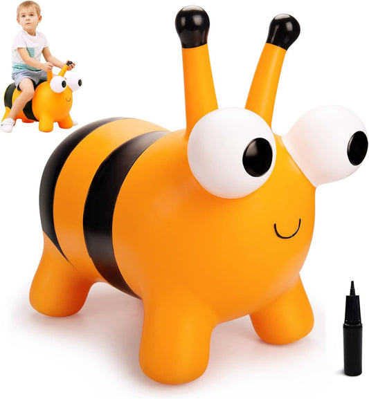 Bouncy Bee Hopper for Toddlers - Fun Inflatable Jumping Toy