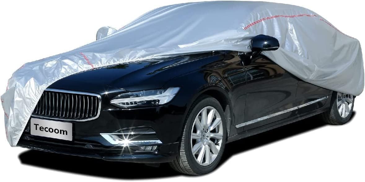 Tecoom Waterproof Sedan Car Cover for All Weather Protection