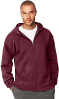 Men's Ultimate Full-Zip Hoodie - Heavy Cotton-Rich Fleece