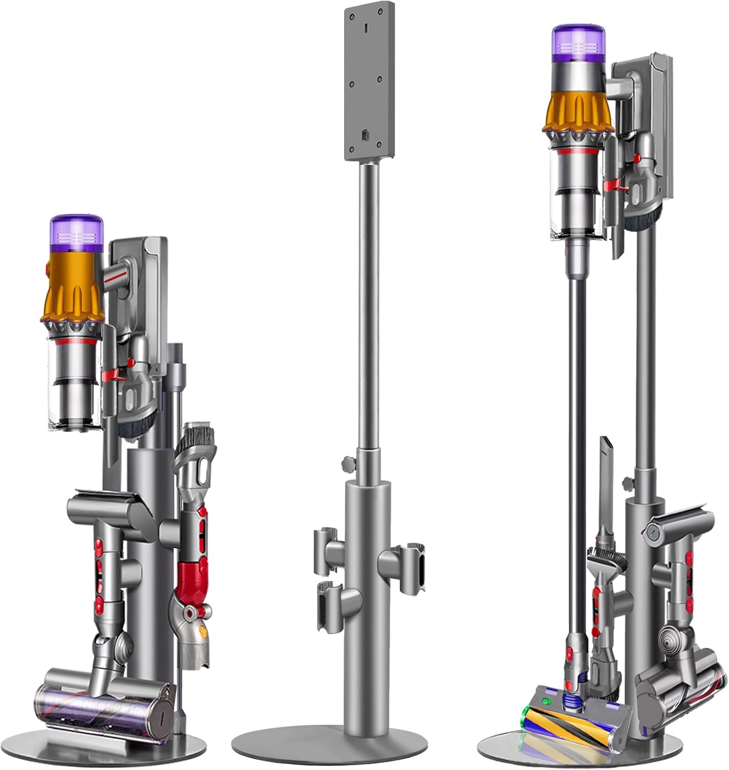 Lasvea Aluminum Vacuum Stand - Adjustable & Organized