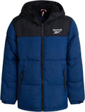 Reebok Boys Puffer Jacket - Heavyweight Winter Coat for Kids