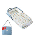 Baby Lounger Play Mat with Strap - Portable Newborn Nest