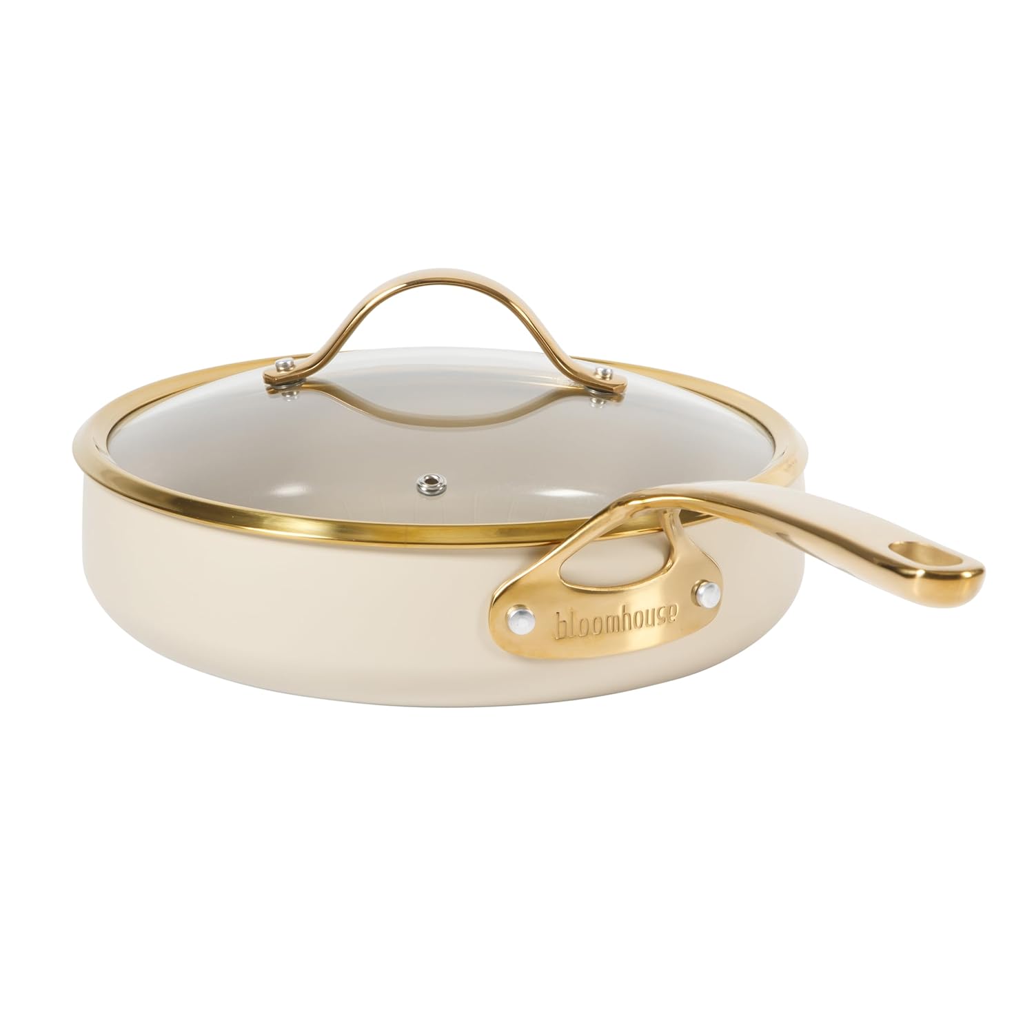 10 Inch Heavy Duty Aluminum Nonstick Frying Pan with Lid