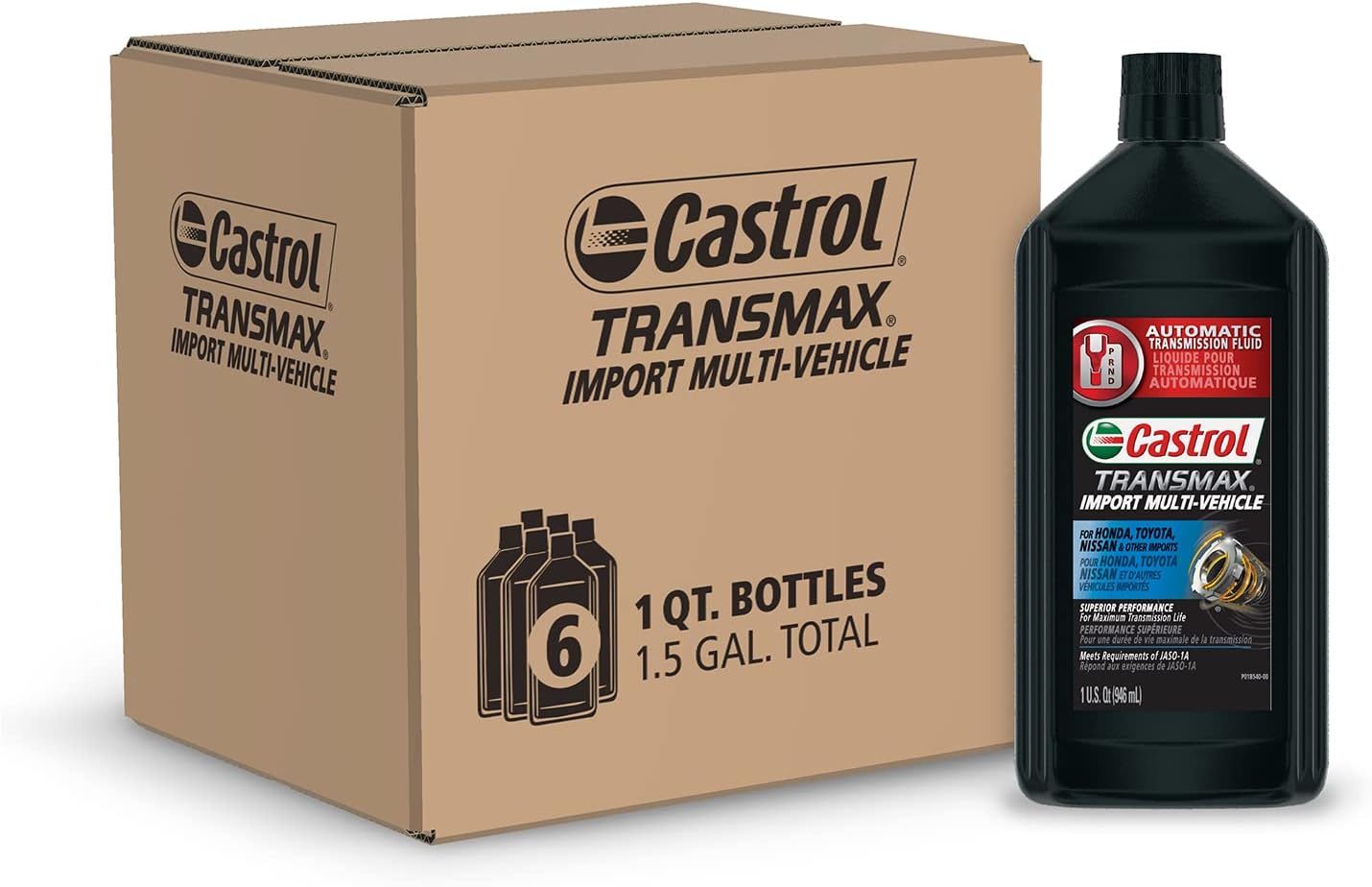 Castrol Transmax Import Multi-Vehicle Automatic Transmission Fluid