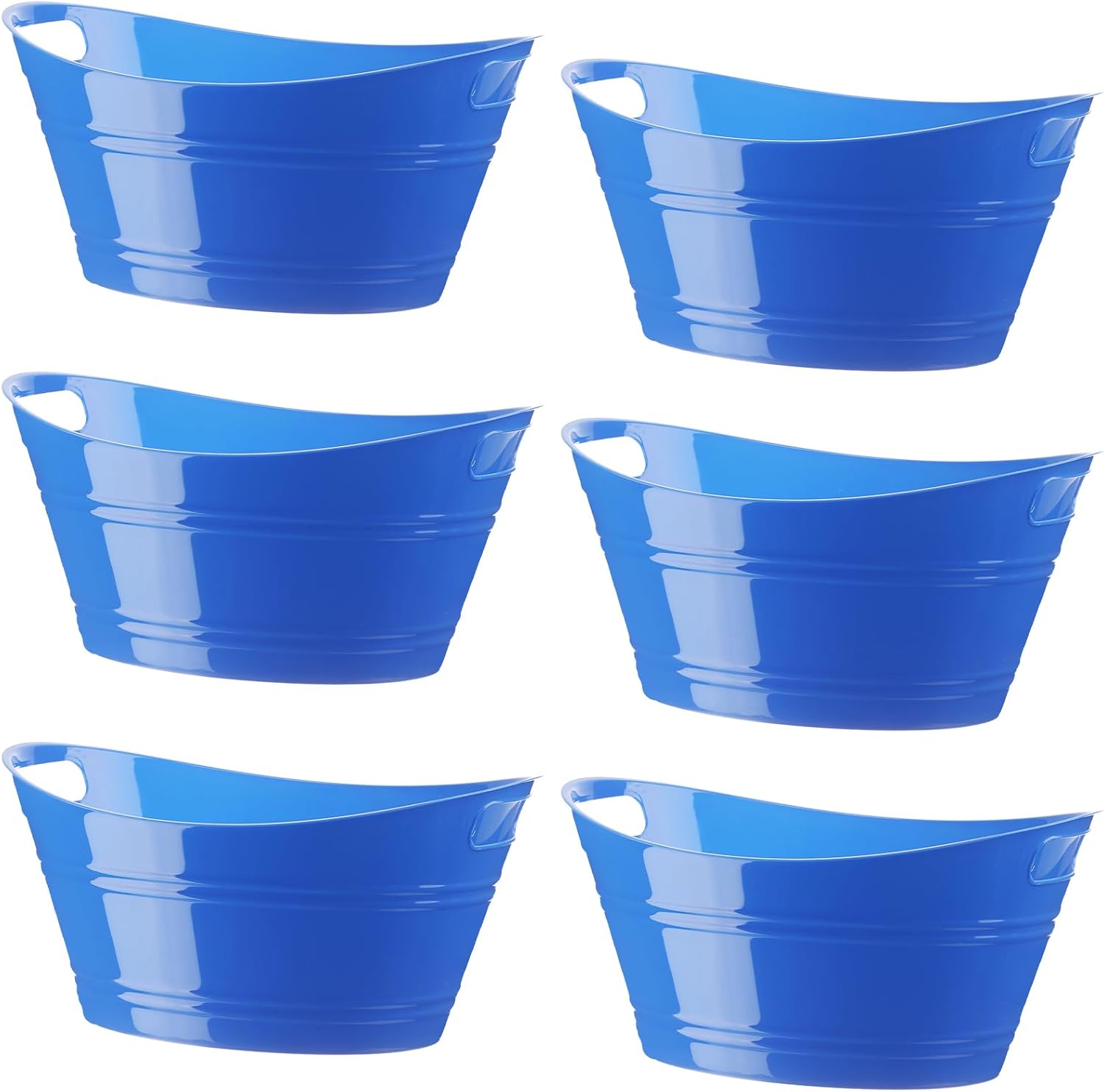 Patelai 6 Pcs Ice Buckets Bulk for Parties and Events