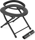 Portable Camping Toilet for Adults - Folding Porta Potty for Travel