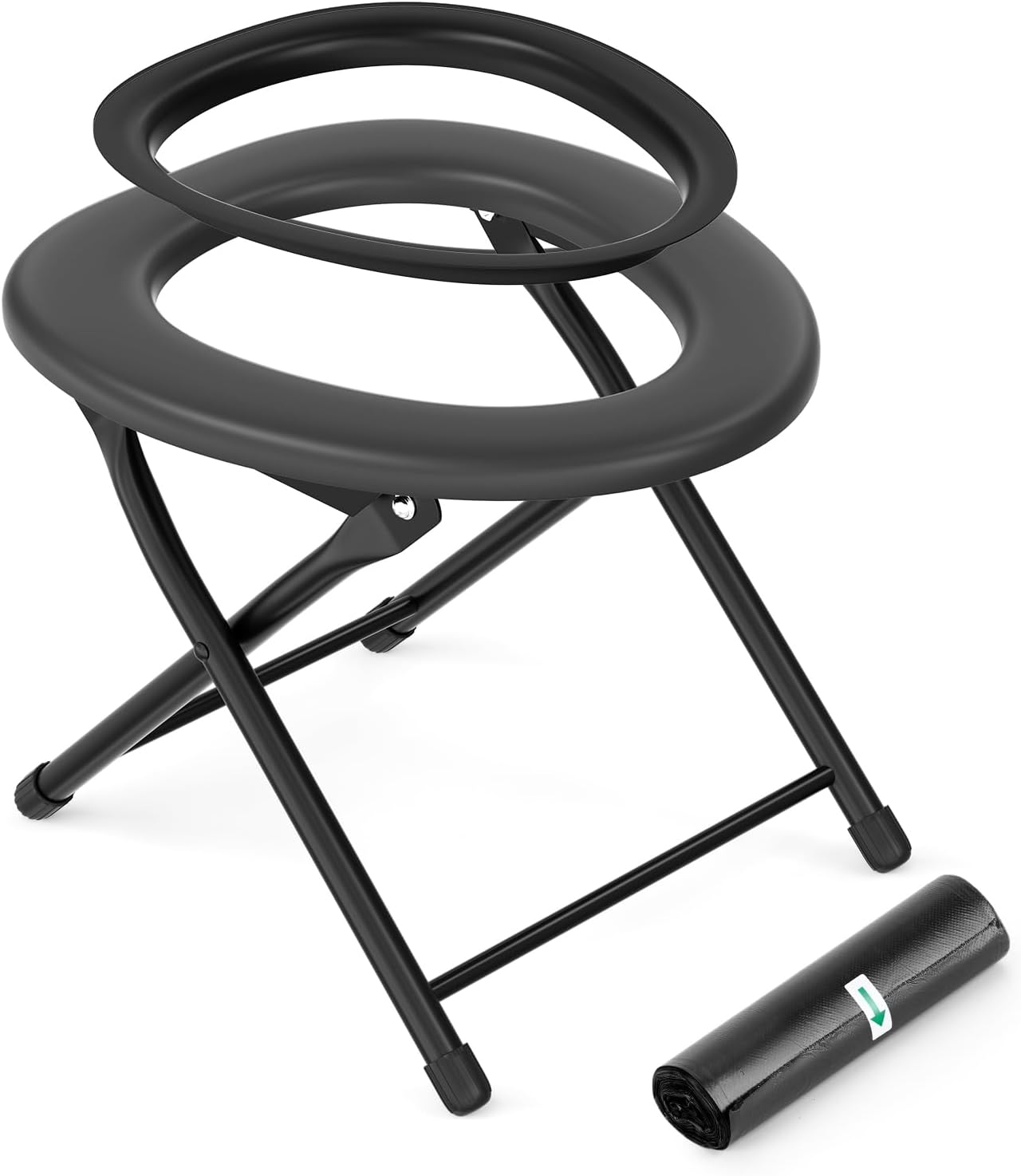 PAHTTO: Portable Camping Toilet with Disposable Bags