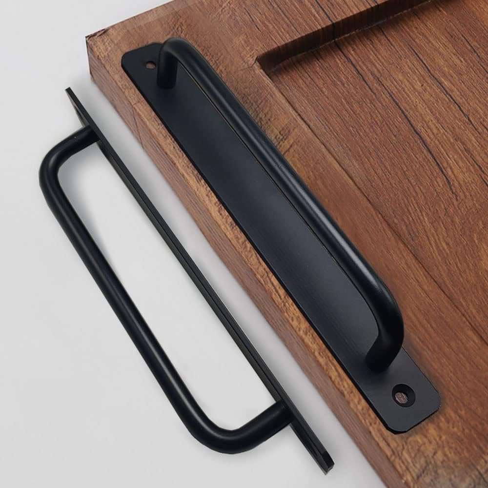 Matte Black Cabinet Handles 12 Pack for Modern Interiors