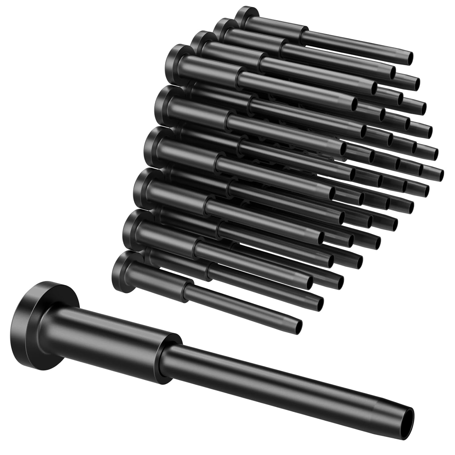 BLIKA 40 Pack Black Stainless Steel Invisible Cable Railing Kit