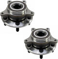 TRQ 2 Piece Front Wheel Bearing & Hub Assembly Set Compatible