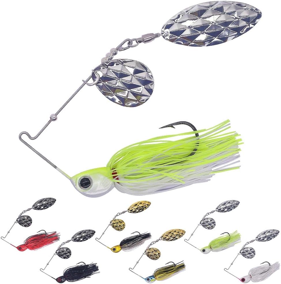 XFISHMAN Spinner Baits Set - Versatile Bass Lures