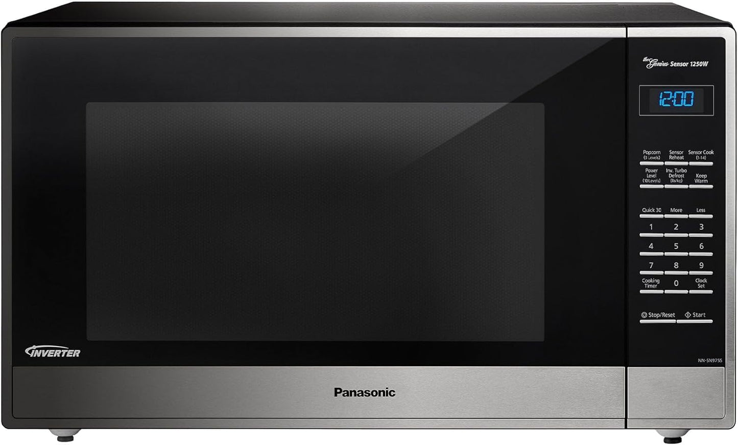 Panasonic Stainless Steel Microwave with Inverter Tech
