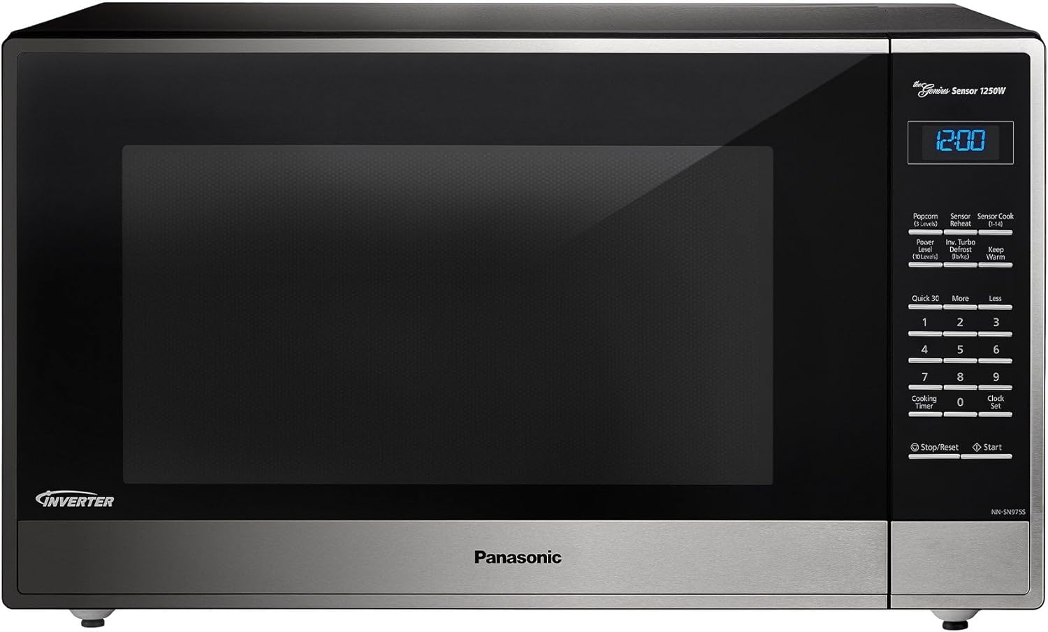 Panasonic Stainless Steel Microwave with Inverter Tech