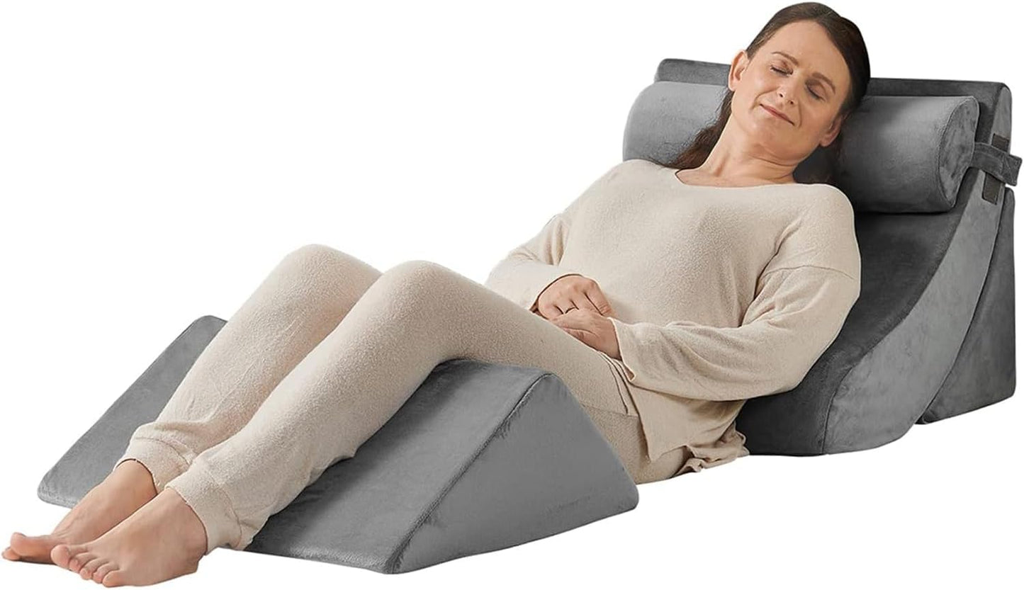 Axelrod Orthopedic Bed Wedge Pillow Set for Pain Relief