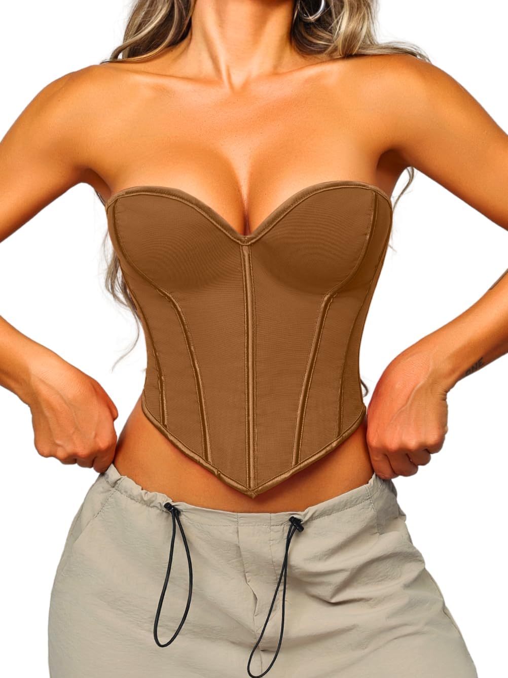 Heart Corset Top for Women - Sexy Concert Outfits and More