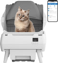 Automatic Cat Litter Box Self Cleaning - App Control, Quiet Operation