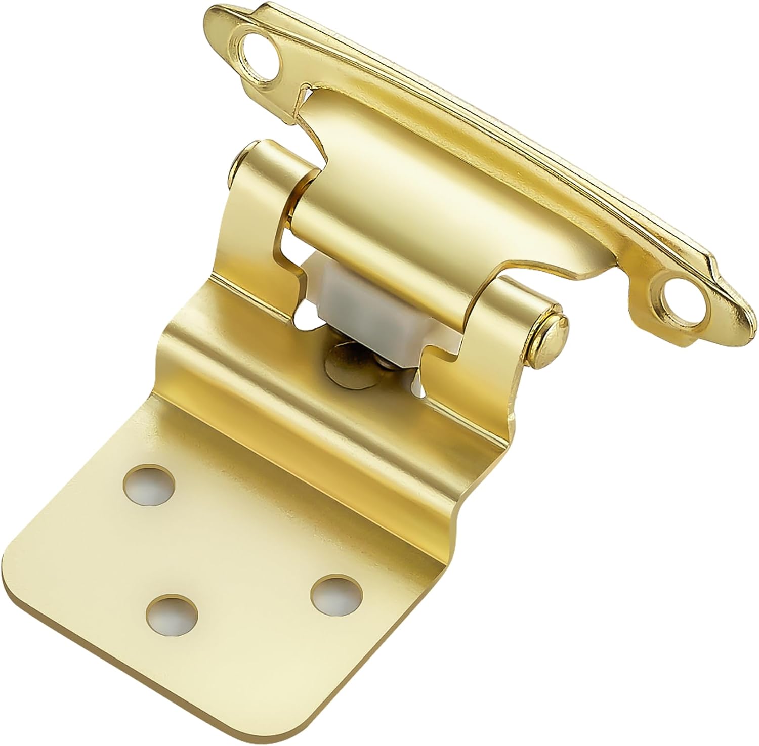 3/8 Inset Gold Cabinet Hinges for Kitchen and Bathroom Use