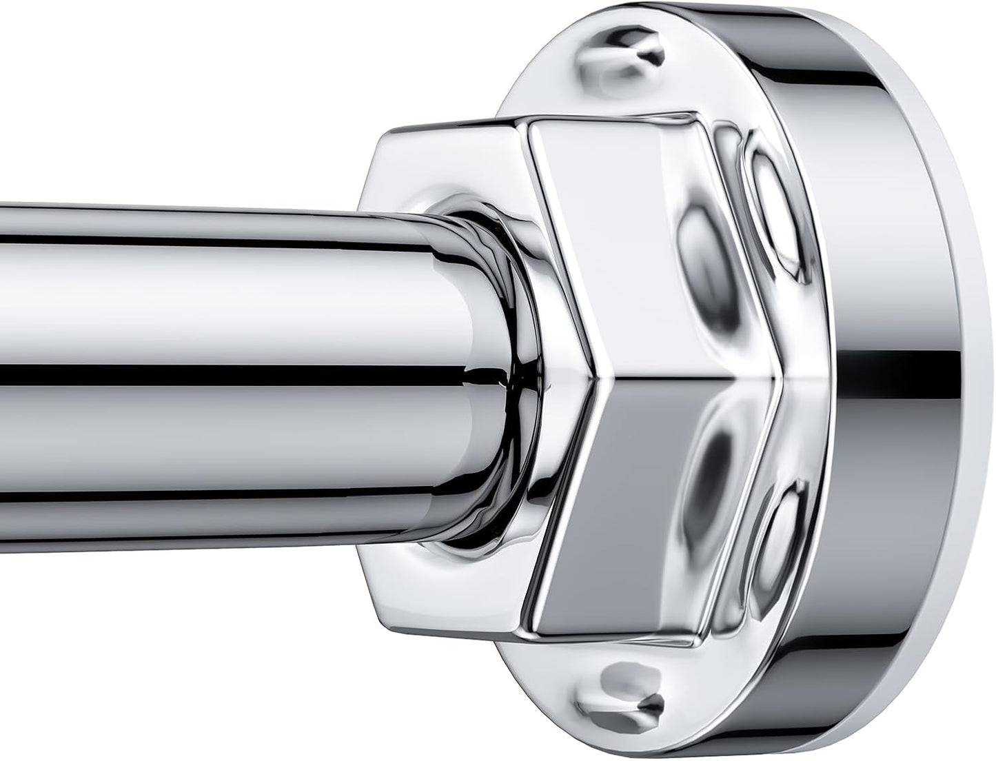 FOJELD Adjustable Tension Rod - No Drilling, No Slip!