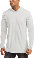MAGCOMSEN Men's Hooded UPF 50+ Sun Protection Long Sleeve Clothing