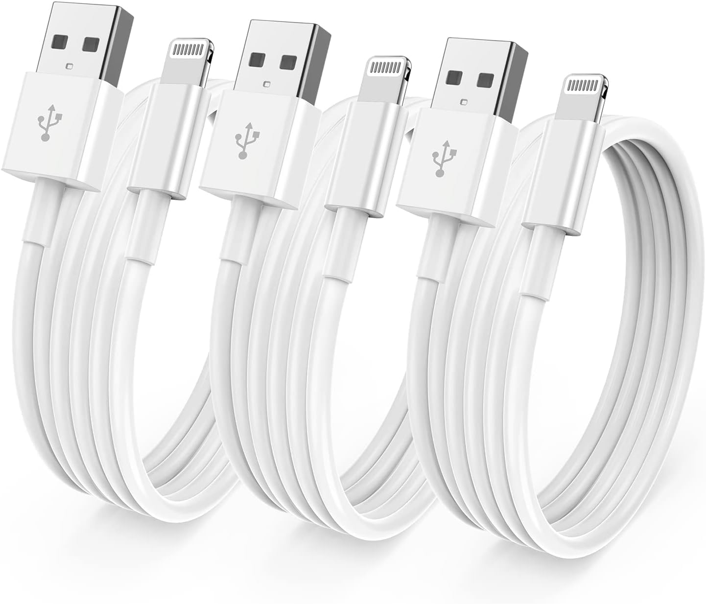 Fast Charge with 6ft MFi Certified Lightning Cable by Cionum