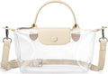 Clear Bag for Stadium Approved Small Crossbody Purse - Compact
