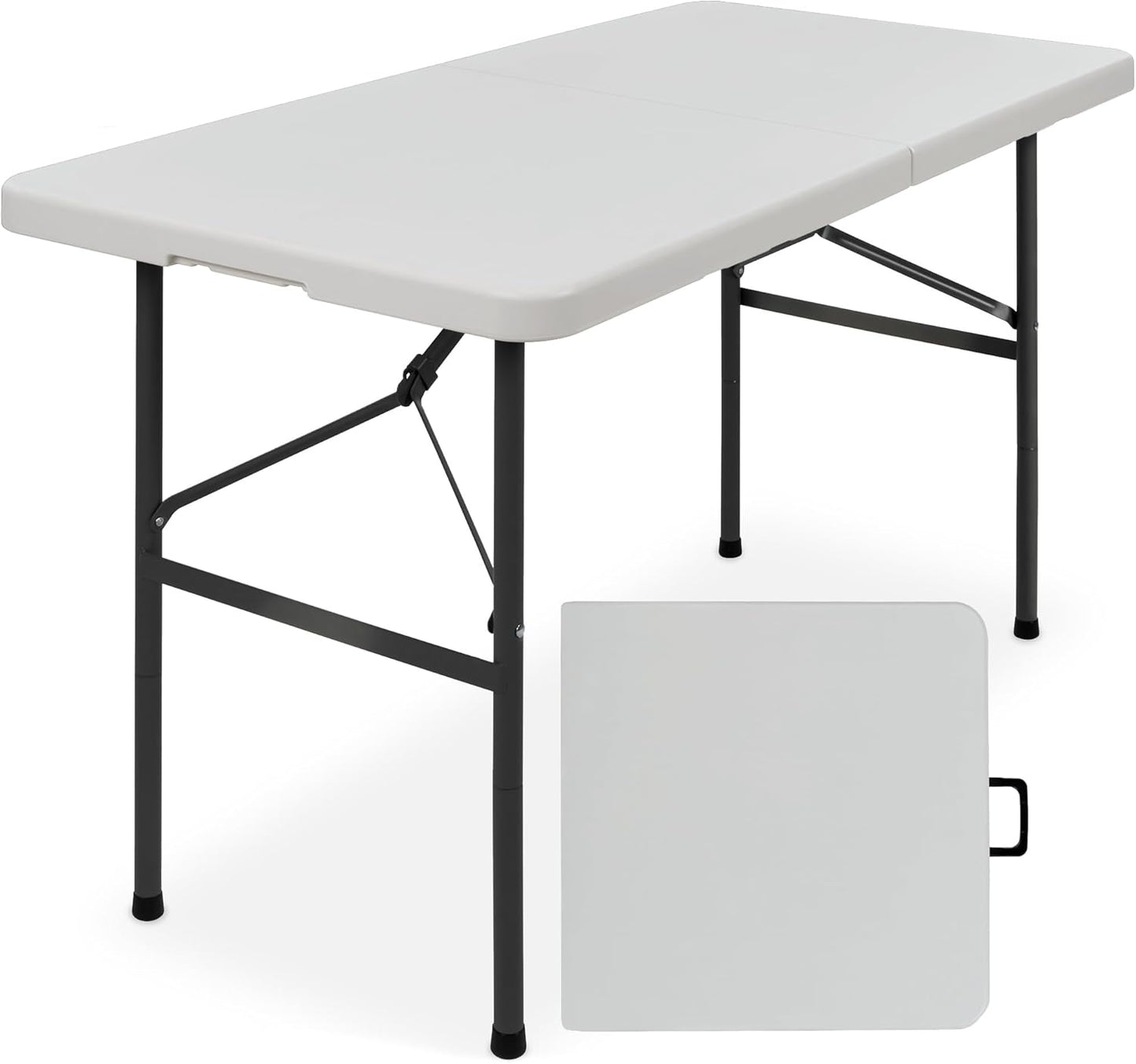 Best Choice Products 4ft Folding Table for Indoor Outdoor Use