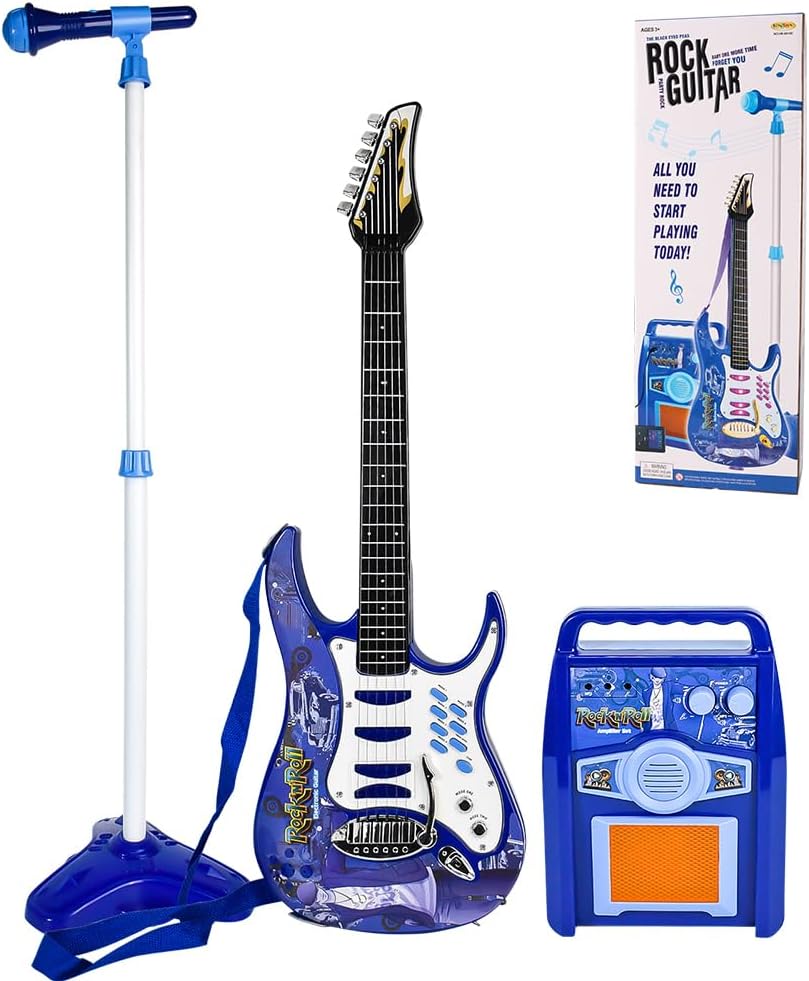 Interactive Kids' Karaoke Set with Guitar!