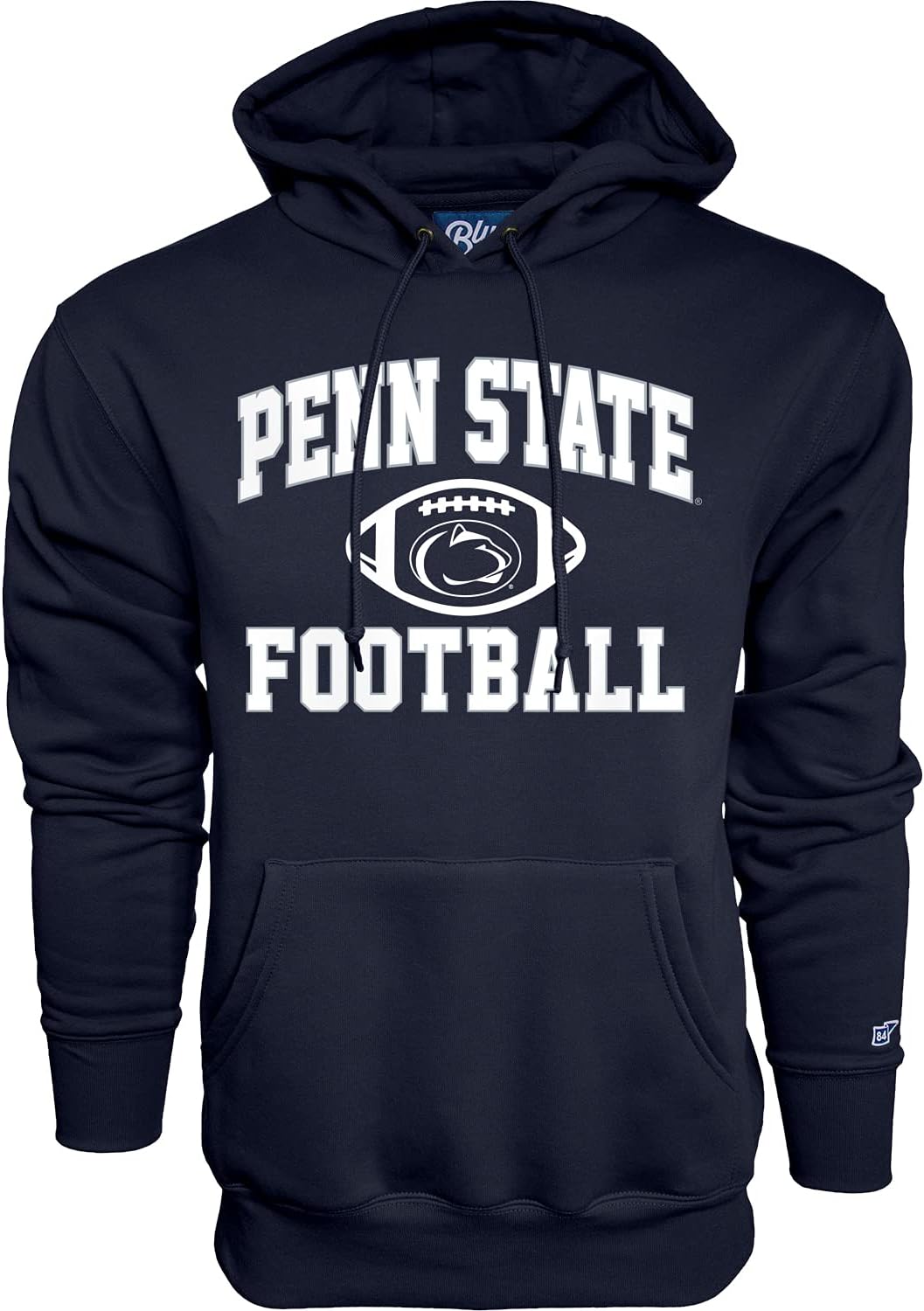 Blue 84 Men's Hoodie Team Color Football for Nittany Lions Fans
