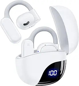 TAGRY Open Ear Headphones with 80Hrs Playtime & Comfort