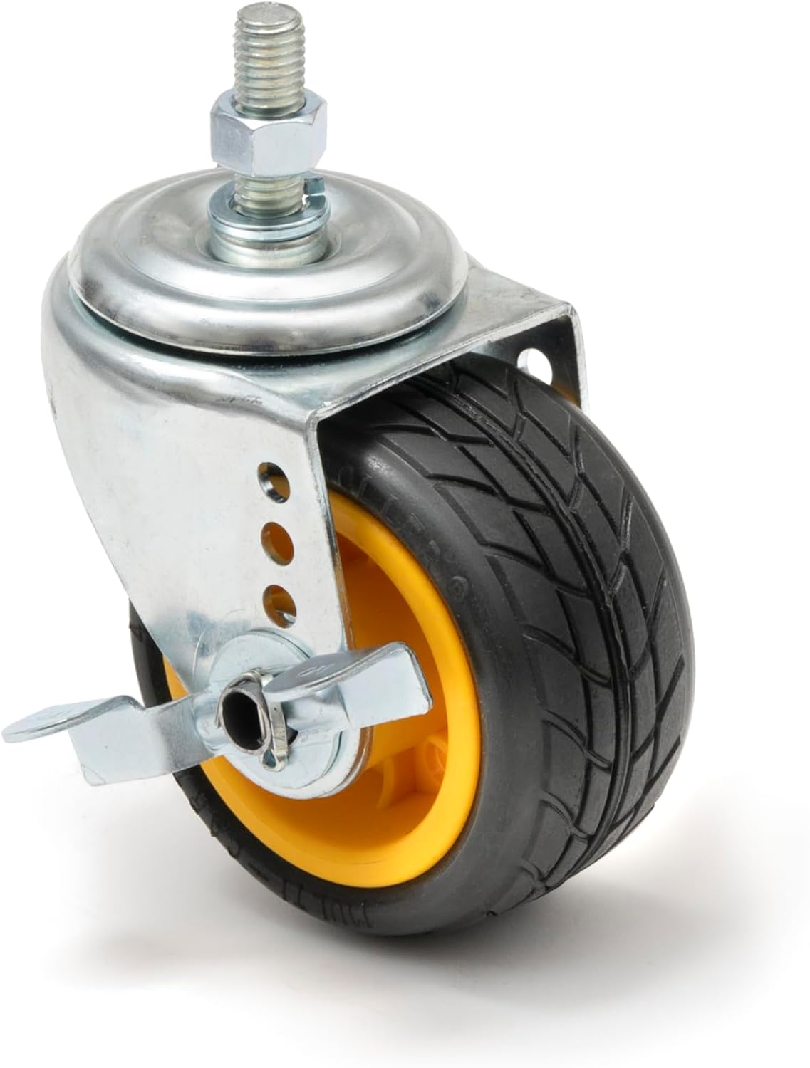 Rock-N-Roller 4 x 2 Ground Glider Wide Caster with Brake Upgrade