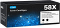 CF258X 58X Toner Cartridges Black (2-Pack) - High Yield Replacement
