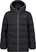 Under Armour boys Pronto Colorblock Puffer Jacket - Warm (Style 7VYC)