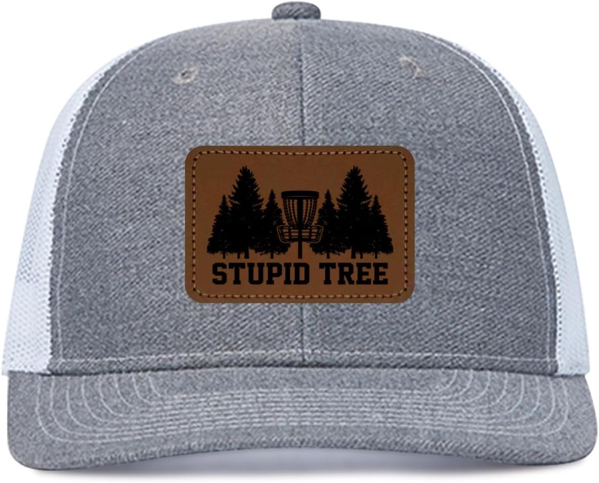 Stupid Tree Trucker Hat: Disc Golf Fun!