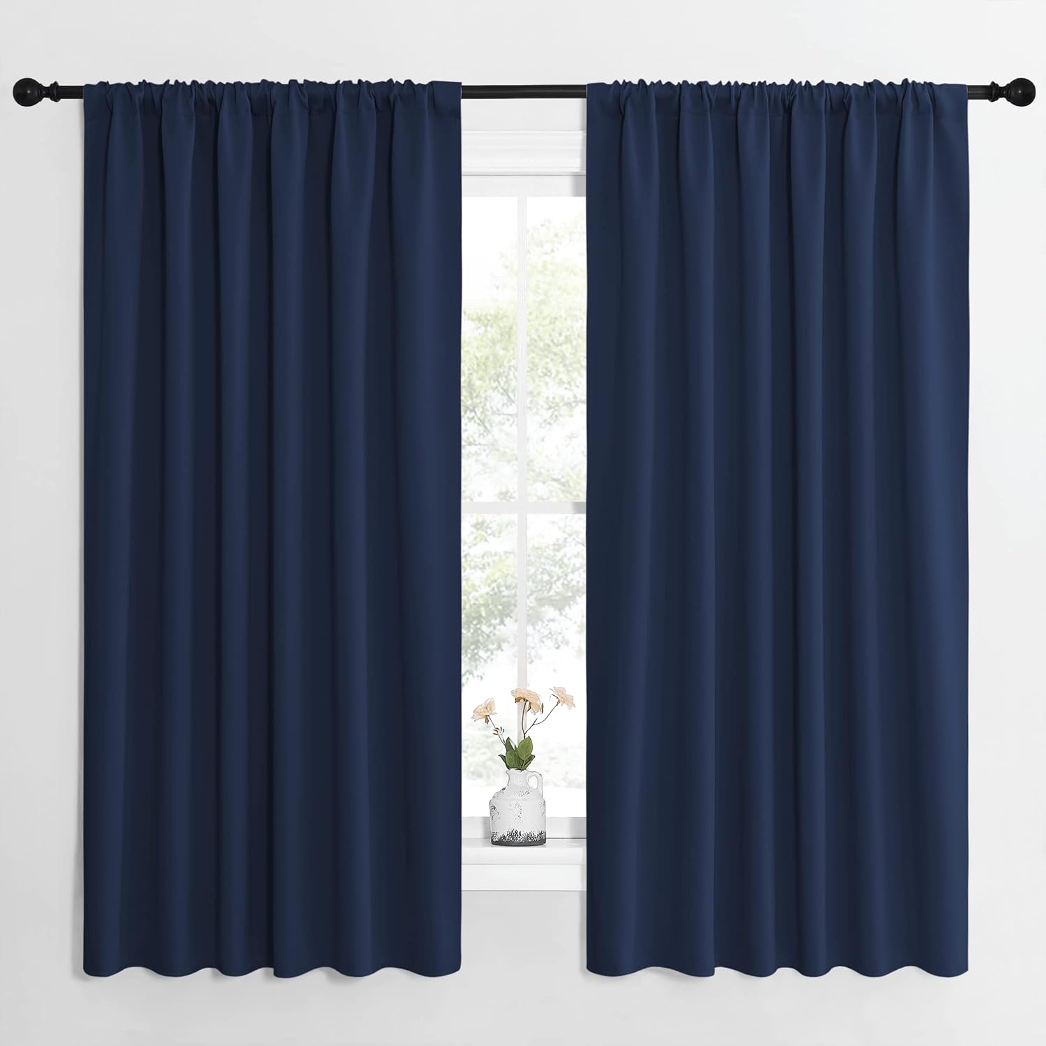 NICETOWN Blackout Curtains for Bedroom - Elegant Thermal Drapes
