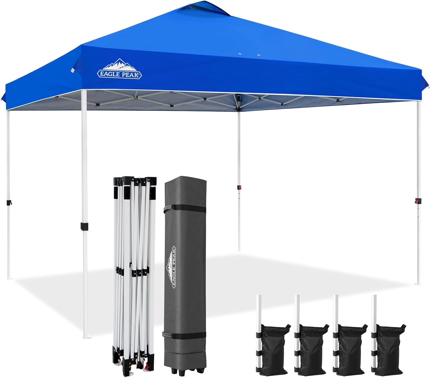 EAGLE PEAK Pop Up Canopy Tent for Easy Outdoor Setup