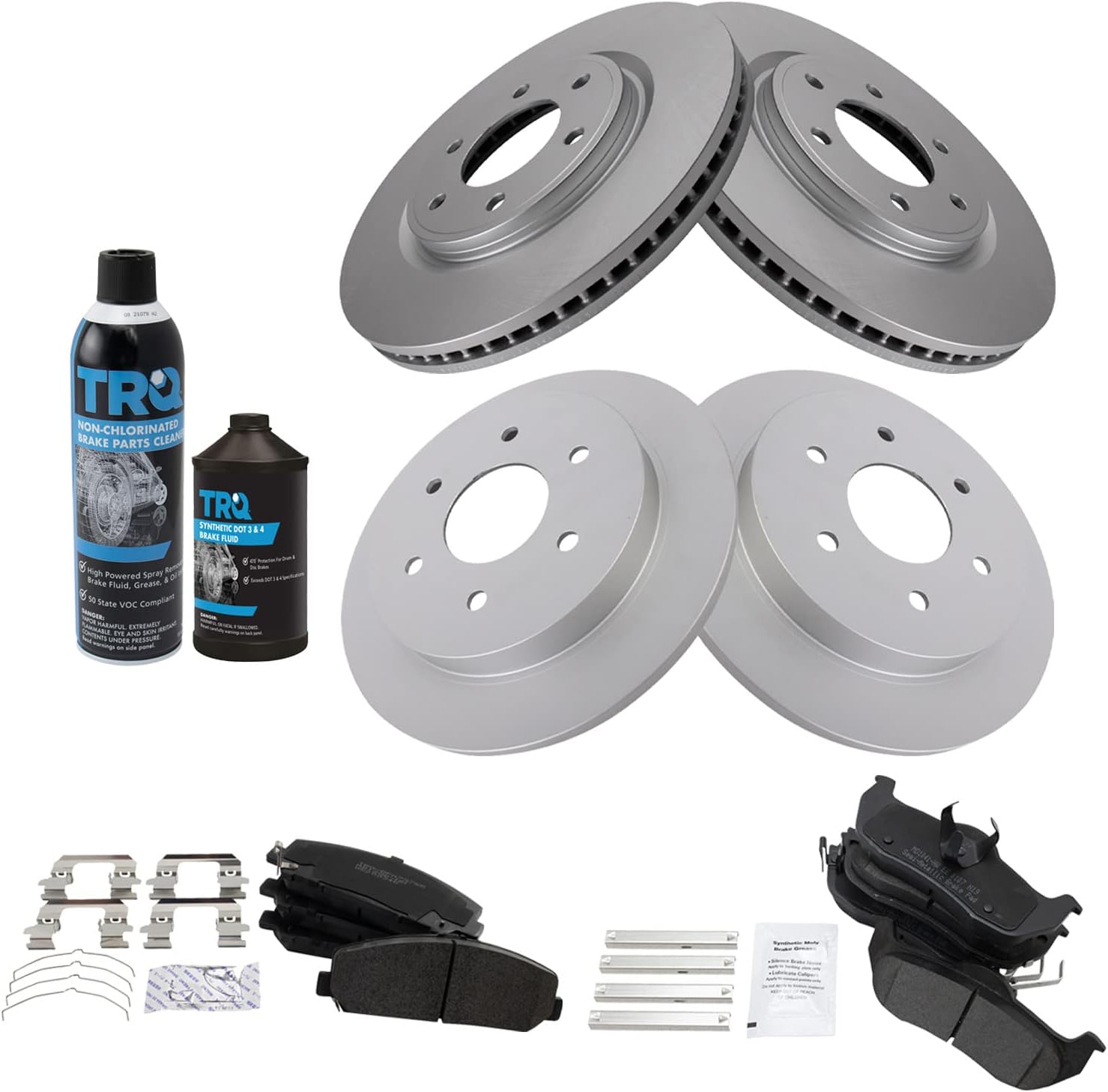 Premium Brake Pad & Rotor Kit for 2008-2011 INFINITI QX56
