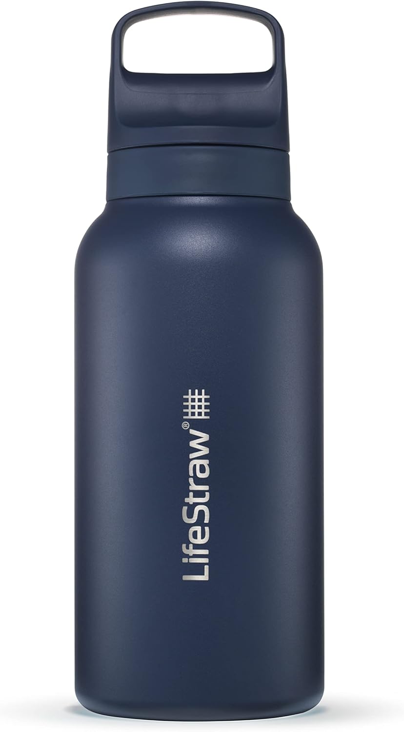 LifeStraw Insulated Steel Bottle: Filtered & Fresh Water On-the-Go! 1L