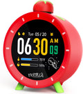Kids Alarm Clock with Visual Timer - 4 Alarms, Colorful Display