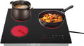 2600W Electric Ceramic Cooktop 3 Burners Built-in Radiant Stove Top