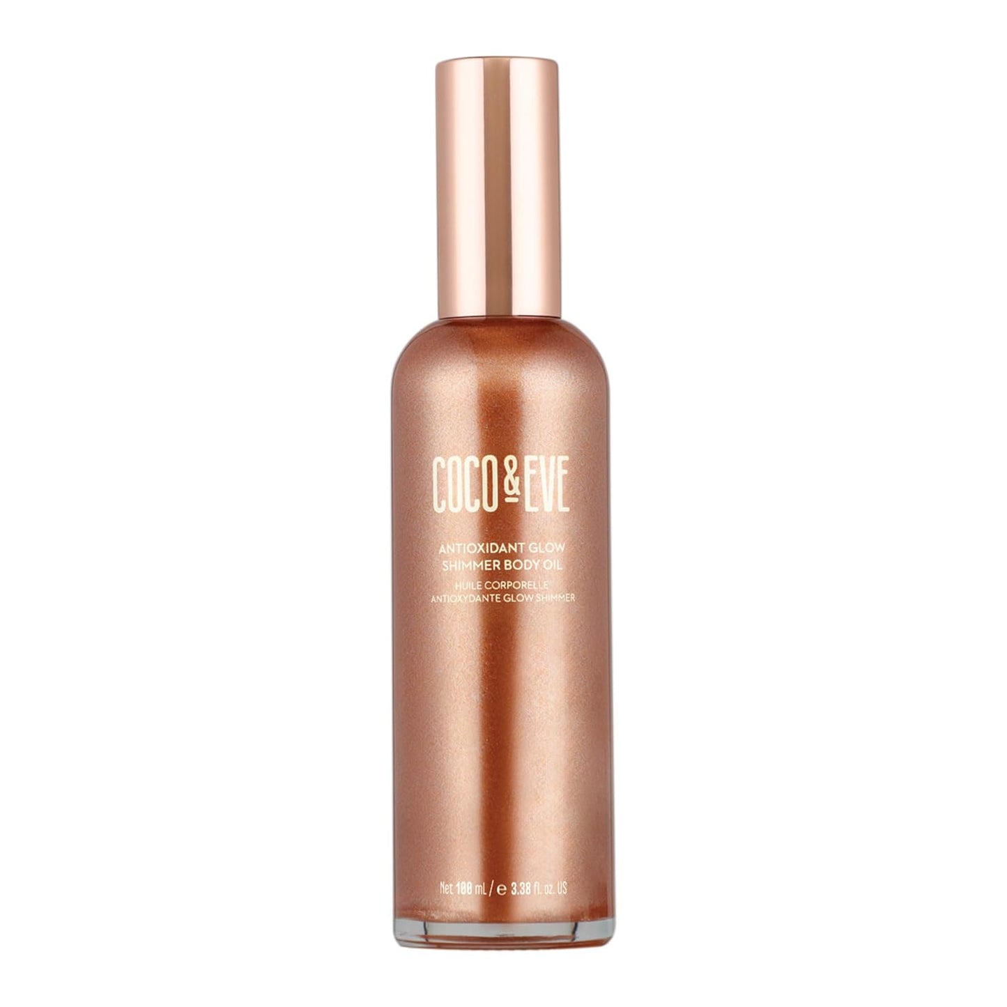 Coco & Eve Antioxidant Glow Shimmer Body Oil for Radiance
